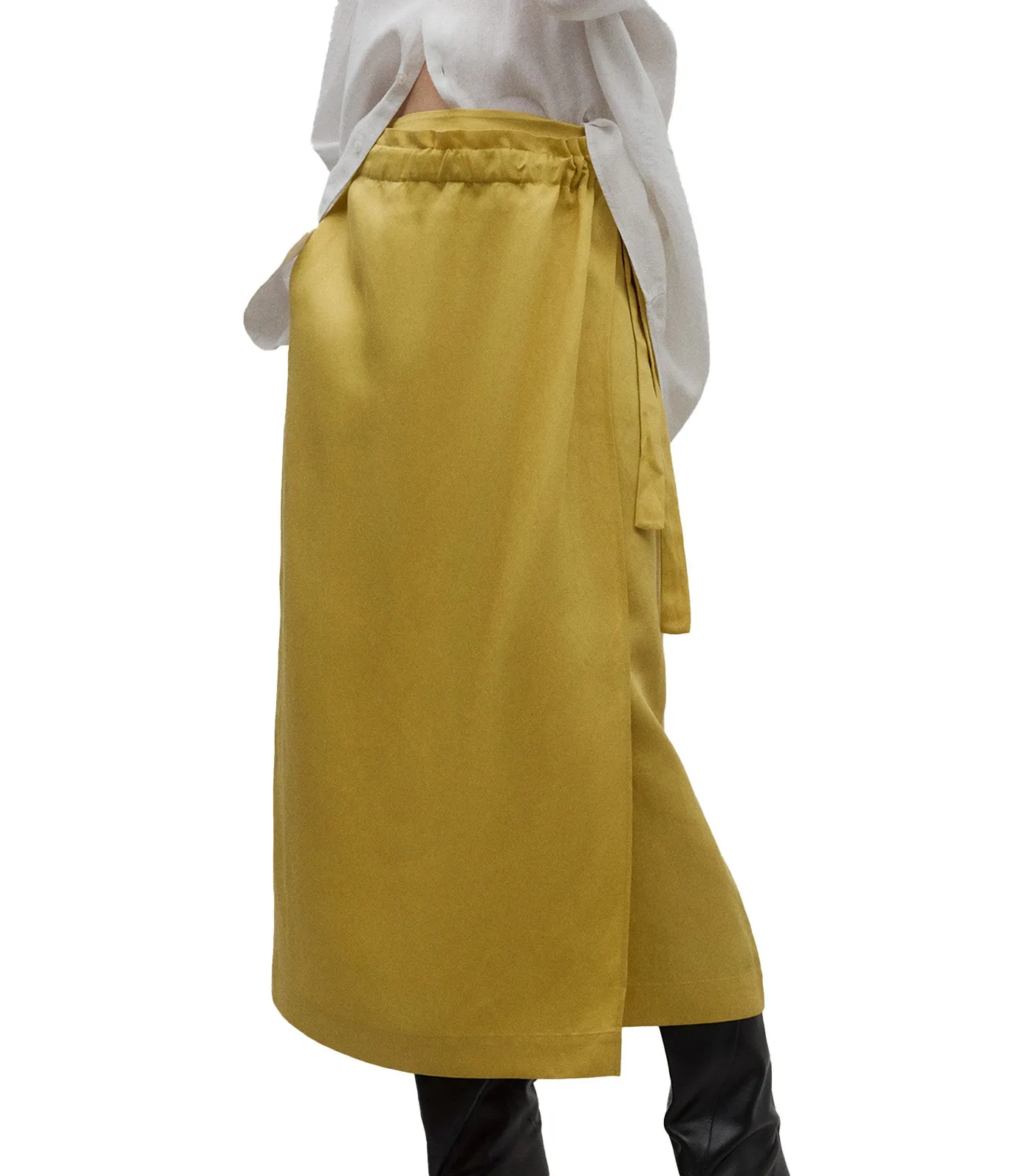 Wrap Skirt Yellow