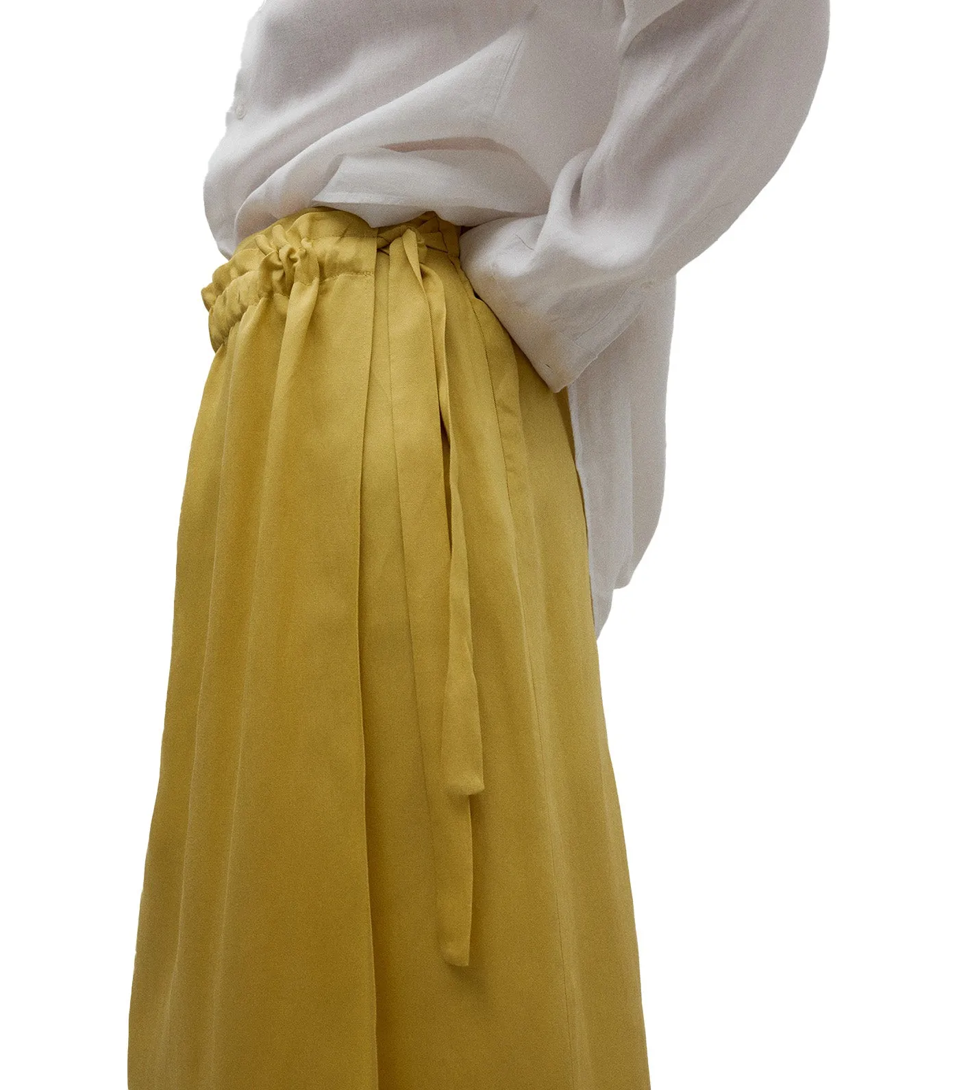 Wrap Skirt Yellow